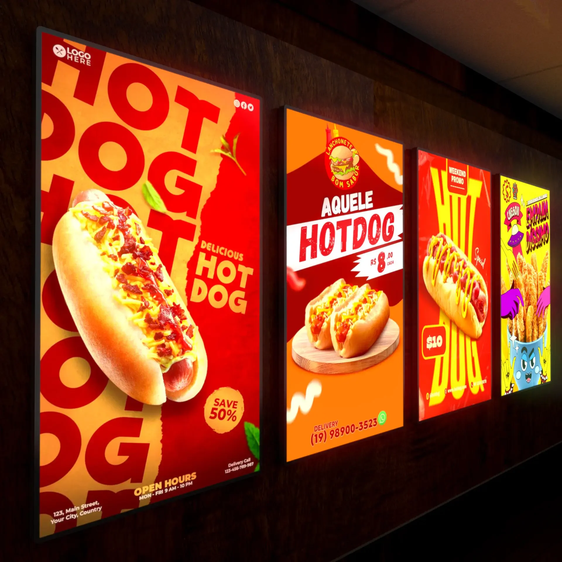 Aluminum light BoX