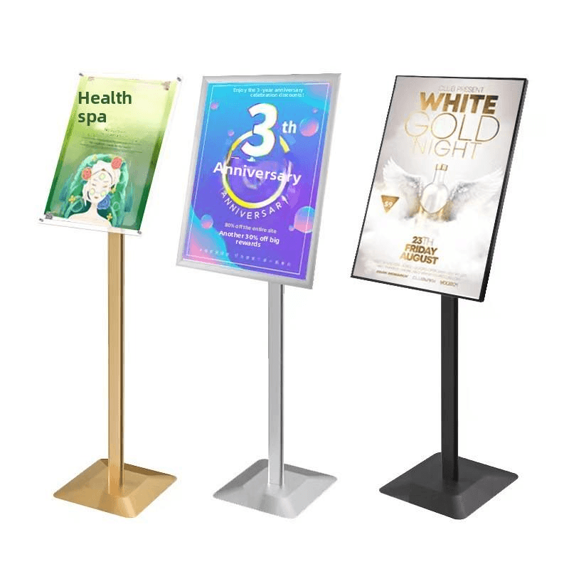 Floor-standing display rack