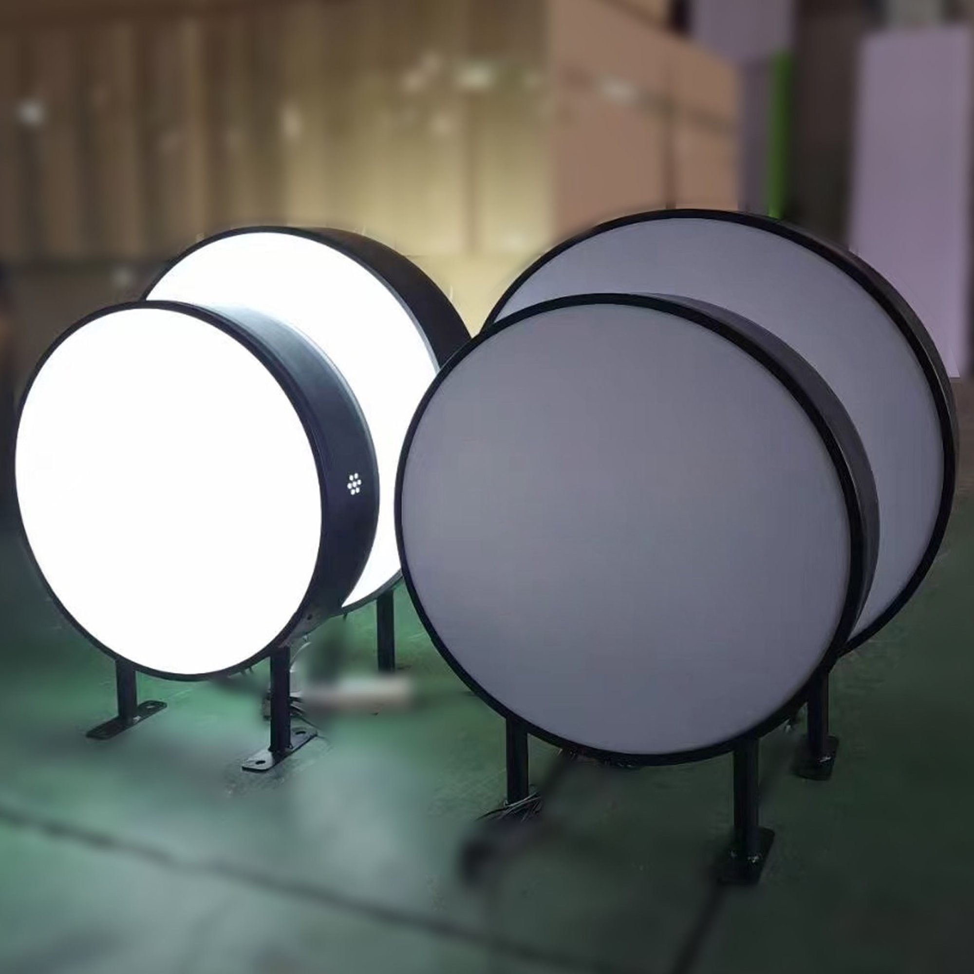 Wall Mounted Led Double Side Light Box